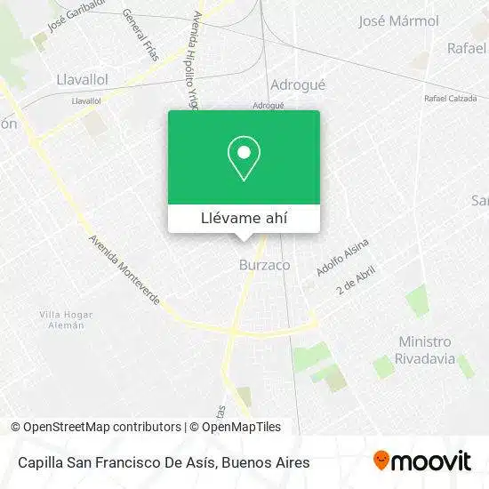horarios de misas en Capilla San Francisco de Asis en Burzaco (Almirante Brown)