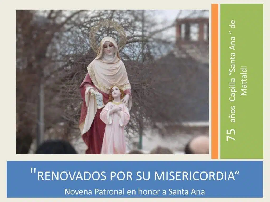 horarios de misas en Capilla Santa Ana en Mattaldi