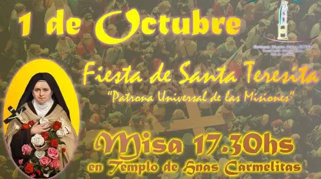 horarios de misas en Capilla Santa Teresita de Hnas Carmelitas en Curuzú Cuatiá