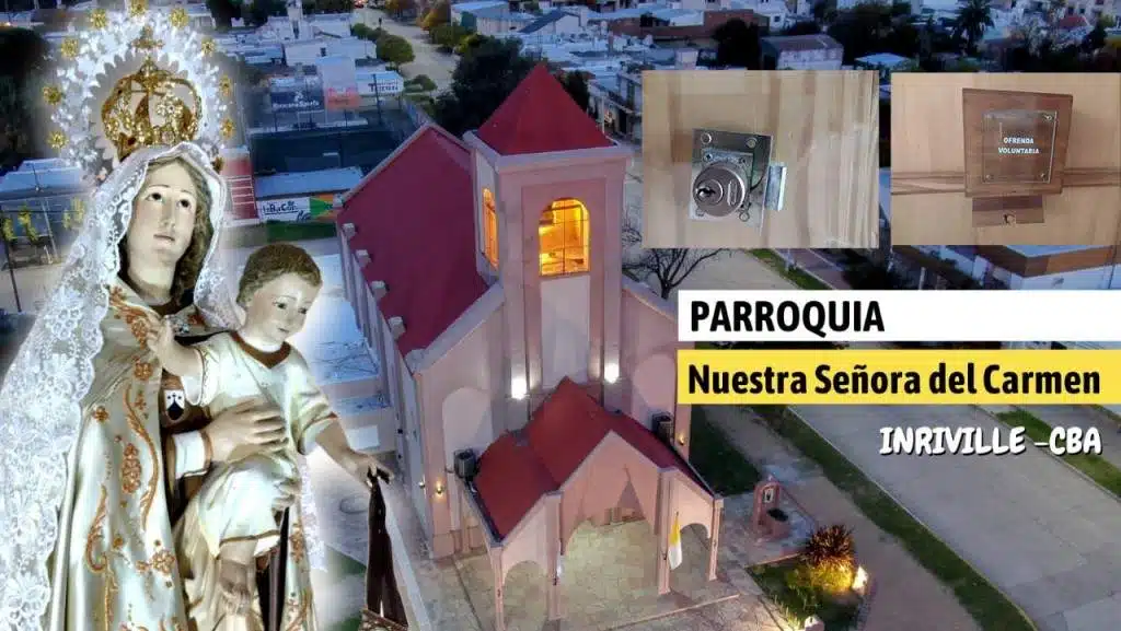 horarios de misas en Iglesia Nuestra Señora del Carmen en Inriville