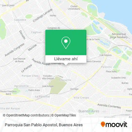 Iglesia San Pablo Apóstol 1 horarios de misas en Iglesia San Pablo Apóstol en Agronomía
