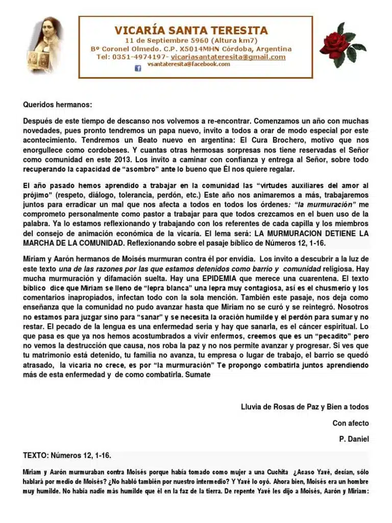 Iglesia Vicaría Santa Teresita 1 horarios de misas en Iglesia Vicaría Santa Teresita en Coronel Olmedo
