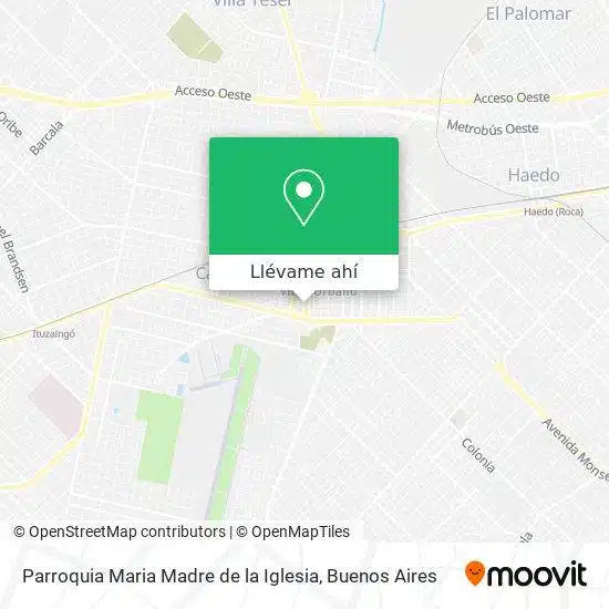 Parroquia María Madre de la Iglesia 1 horarios de misas en Parroquia María Madre de la Iglesia en Morón