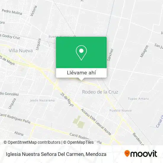 Parroquia Nuestra Señora del Carmen 1 horarios de misas en Parroquia Nuestra Señora del Carmen en Guaymallén