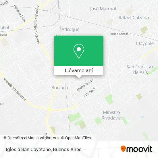 Parroquia San Cayetano 1 horarios de misas en Parroquia San Cayetano en Burzaco (Almirante Brown)