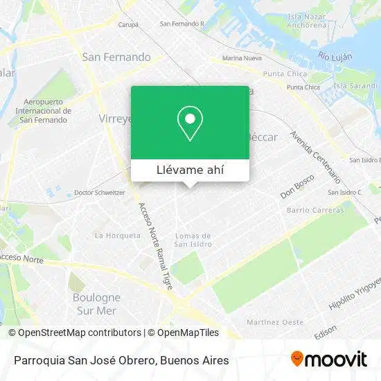 Parroquia San José Obrero 1 horarios de misas en Parroquia San José Obrero en Béccar