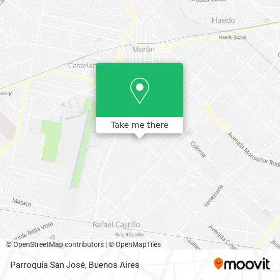 horarios de misas en Parroquia San José en Morón