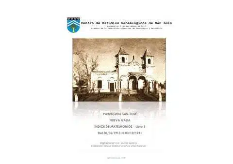 horarios de misas en Parroquia San José en Nueva Galia
