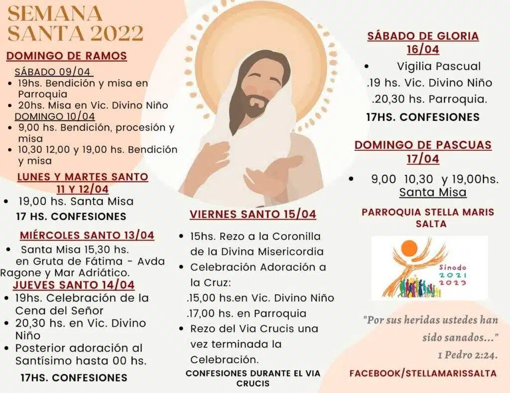 Parroquia Stella Maris 1 horarios de misas en Parroquia Stella Maris en Salta