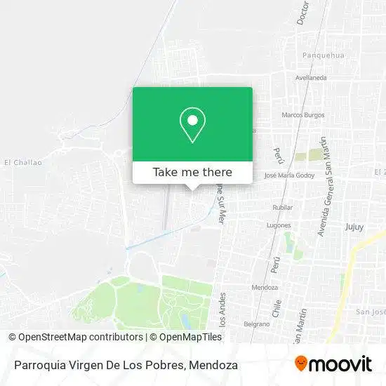 Parroquia Vírgen de los Pobres 1 horarios de misas en Parroquia Vírgen de los Pobres en Mendoza